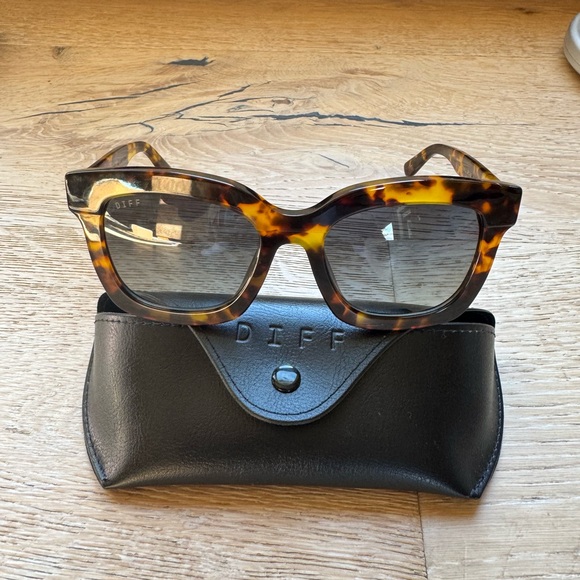 ?DIFF?CARSON  Polarized Tortoise Sunglasses NEW price firm! main image 6